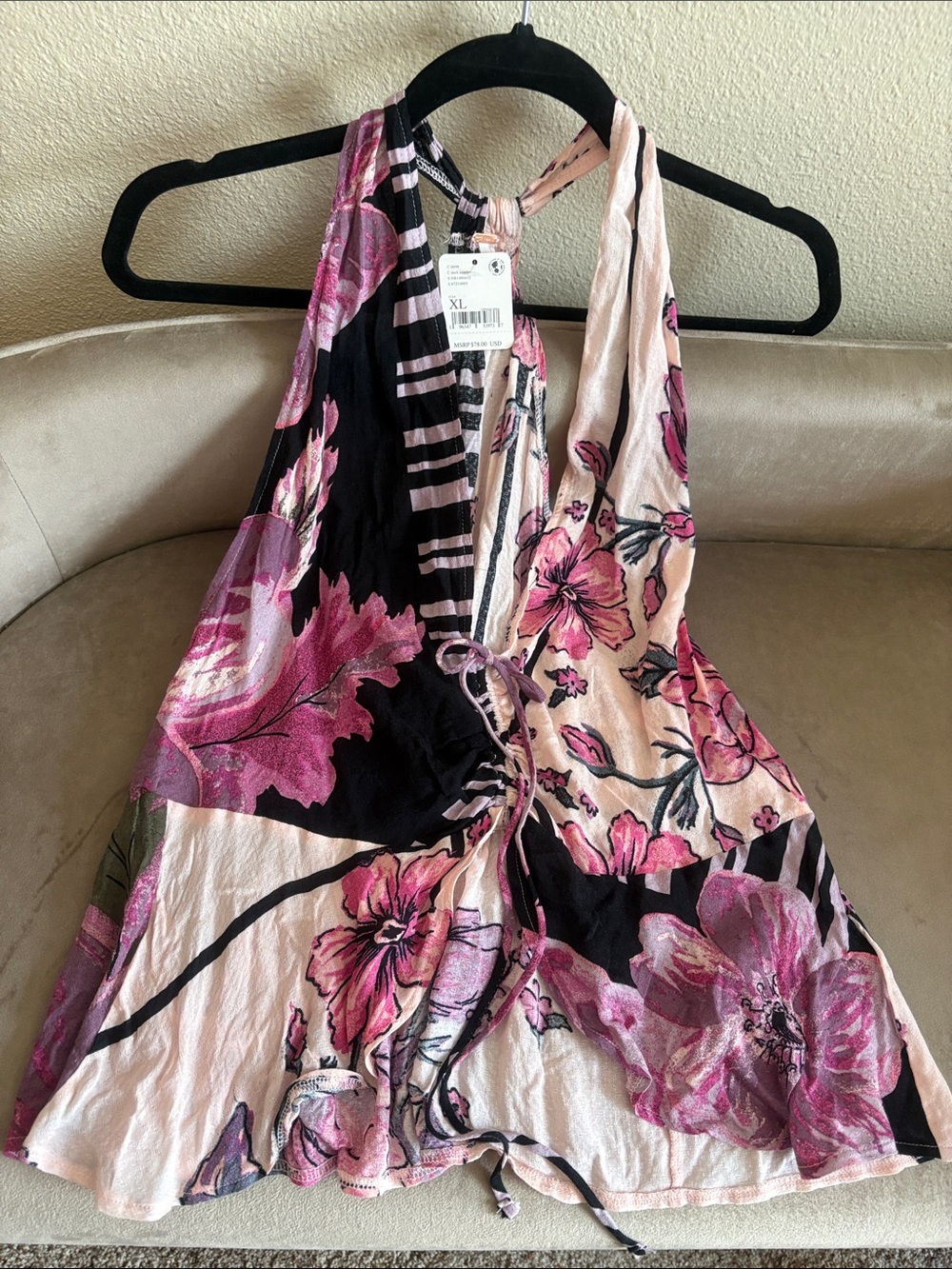 FP Flowy Peplum Tank
